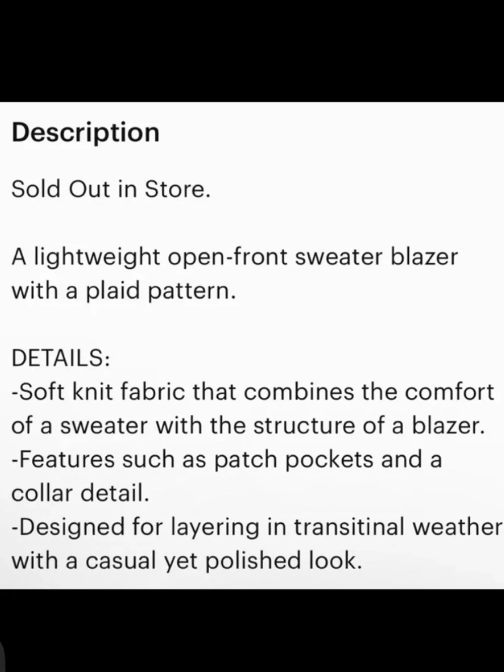 Loft Ann Taylor Brown Plaid 100% Cotton Open Front Lightweight Cardigan Sweater - Picture 14 of 14